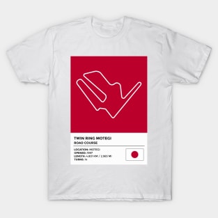 Twin Ring Motegi [info] T-Shirt